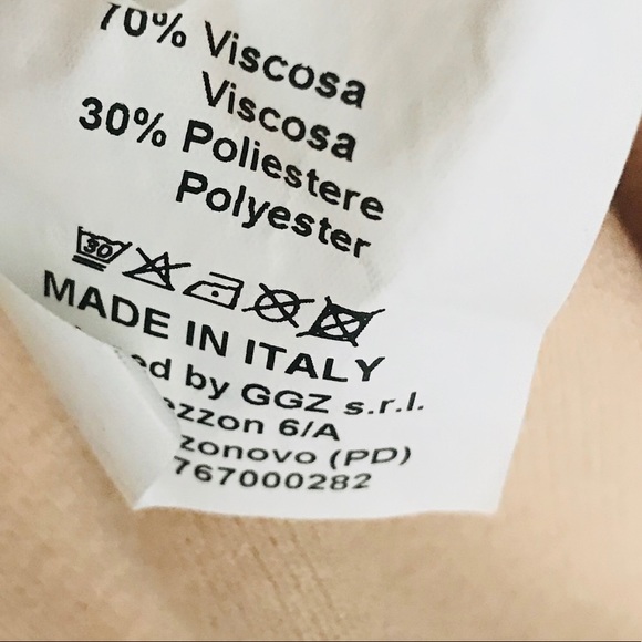 Vicolo Cream Sweater Tunic Size M/L - Picture 4 of 4